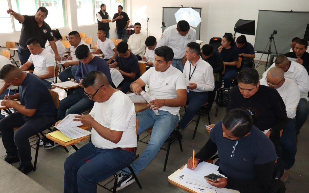 ARRANCA EL ESTADO ACTUALIZACIÓN DE PADRÓN DE POLICÍAS MUNICIPALES