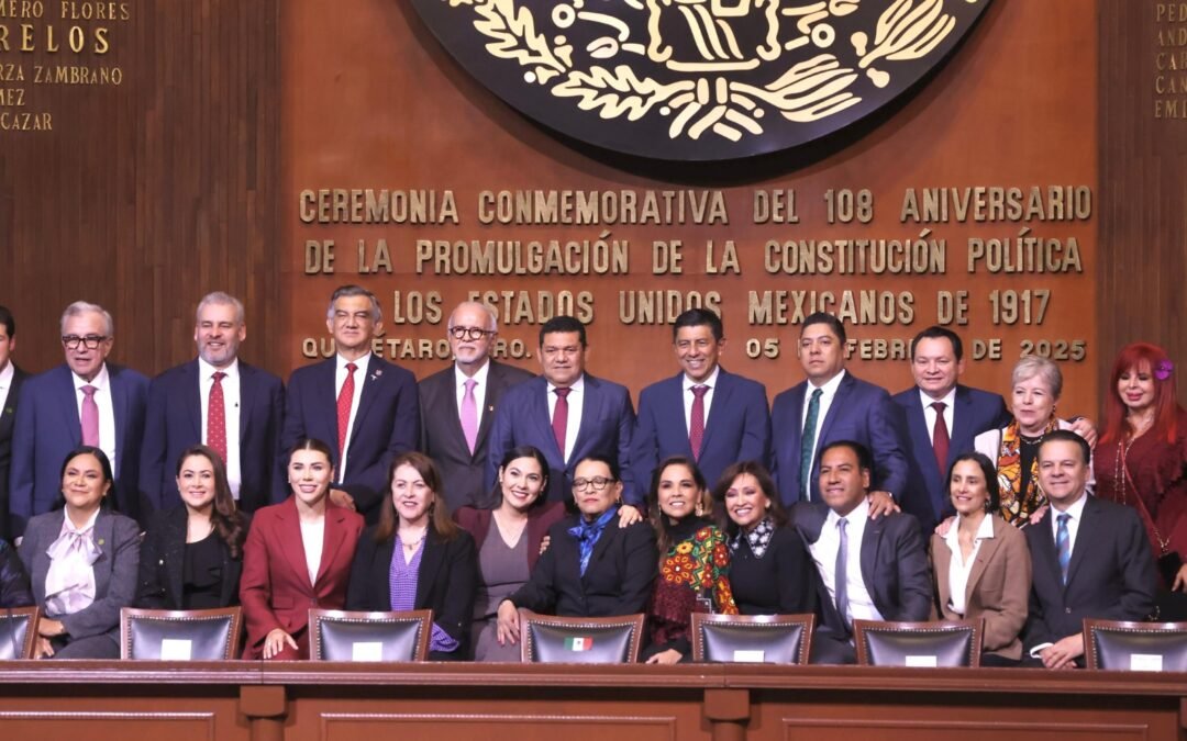 RICARDO GALLARDO ASISTE A CONMEMORACIÓN DEL 108 ANIVERSARIO DE LA CONSTITUCIÓN DE 1917