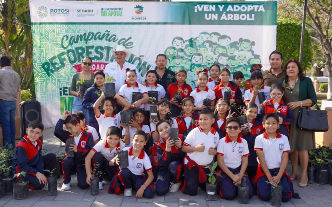 FORTALECE EJECUTIVO ESTATAL REFORESTACIÓN DE LA REGIÓN MEDIA