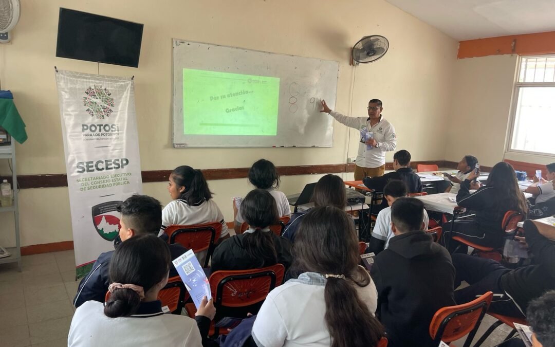 GOBIERNO ESTATAL IMPULSA SENSIBILIZACIÓN DE JÓVENES EN TELESECUNDARIAS