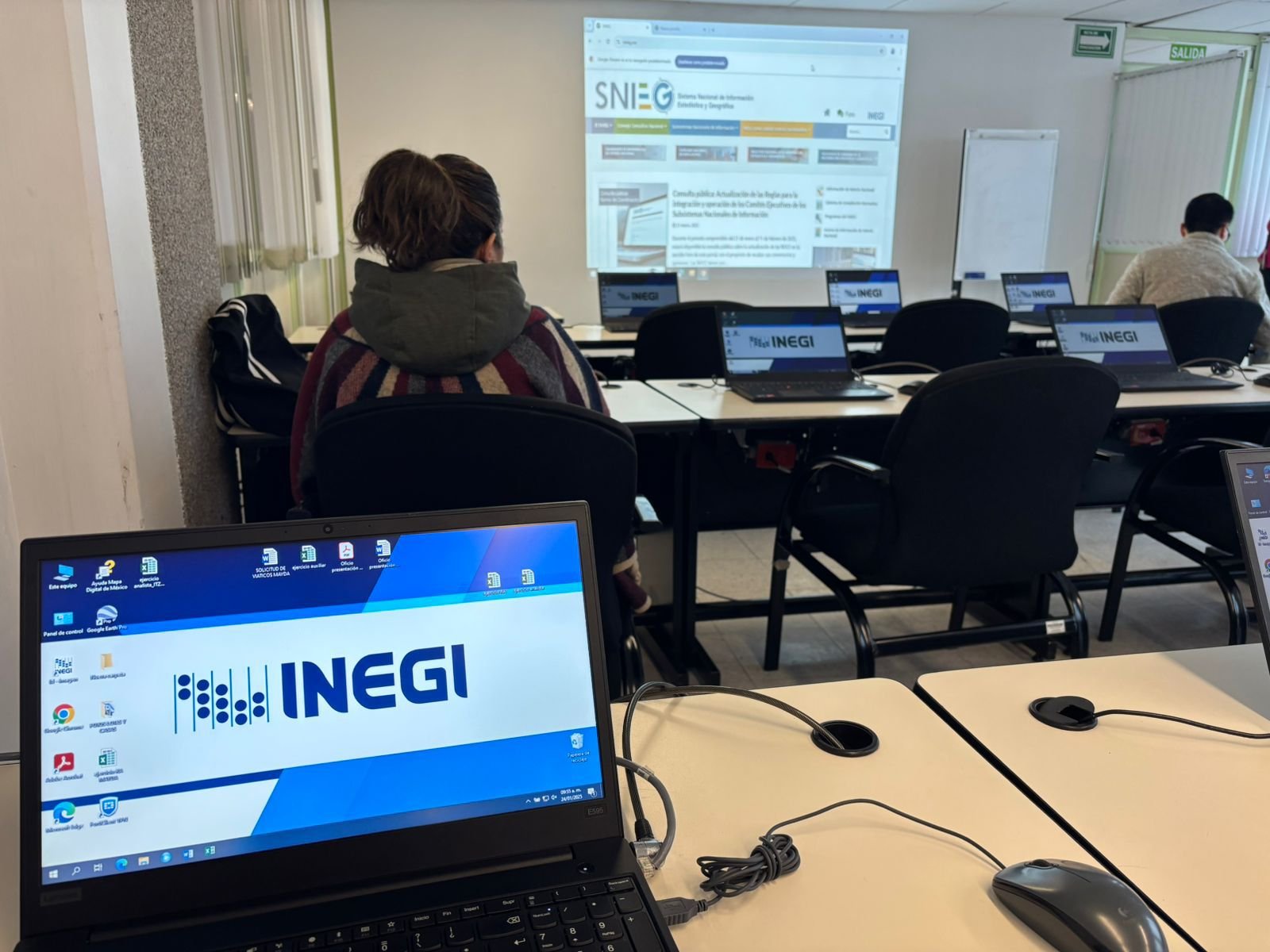 GOBIERNO ESTATAL CAPACITA A PERSONAL DEL SIFIDE EN SISTEMAS DEL INEGI