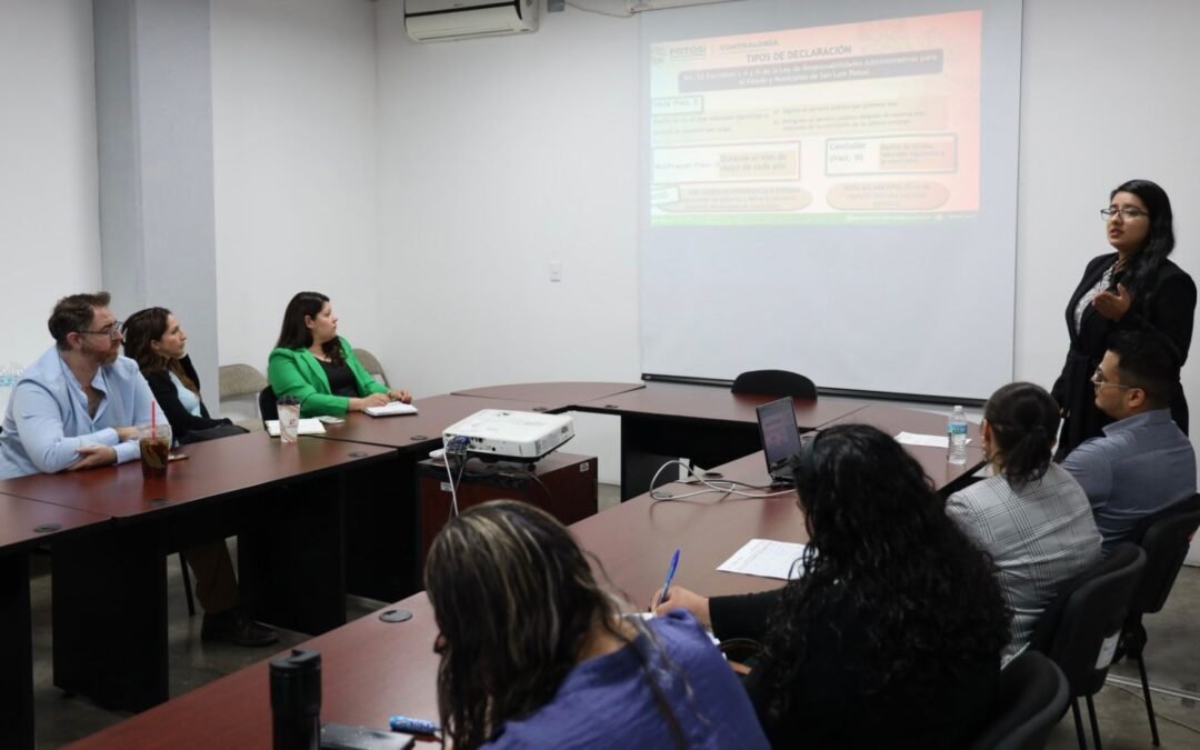 ESTADO FORTALECE LA RENDICIÓN DE CUENTAS EN LAS Y LOS SERVIDORES PÚBLICOS