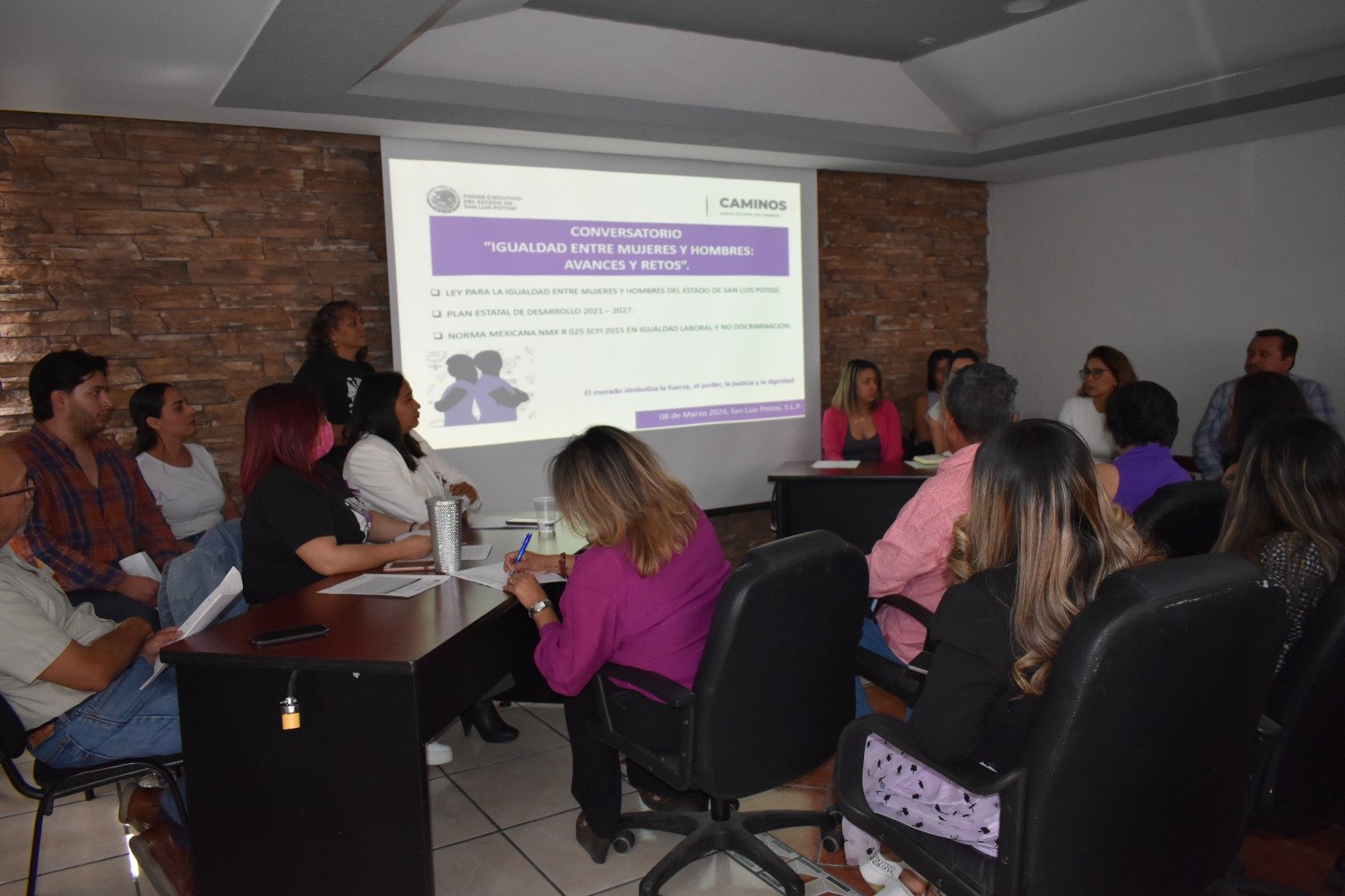 GOBIERNO DEL ESTADO CONMEMORARÁ 8M CON CONCIENTIZACIÓN EN LAS DEPENDENCIAS