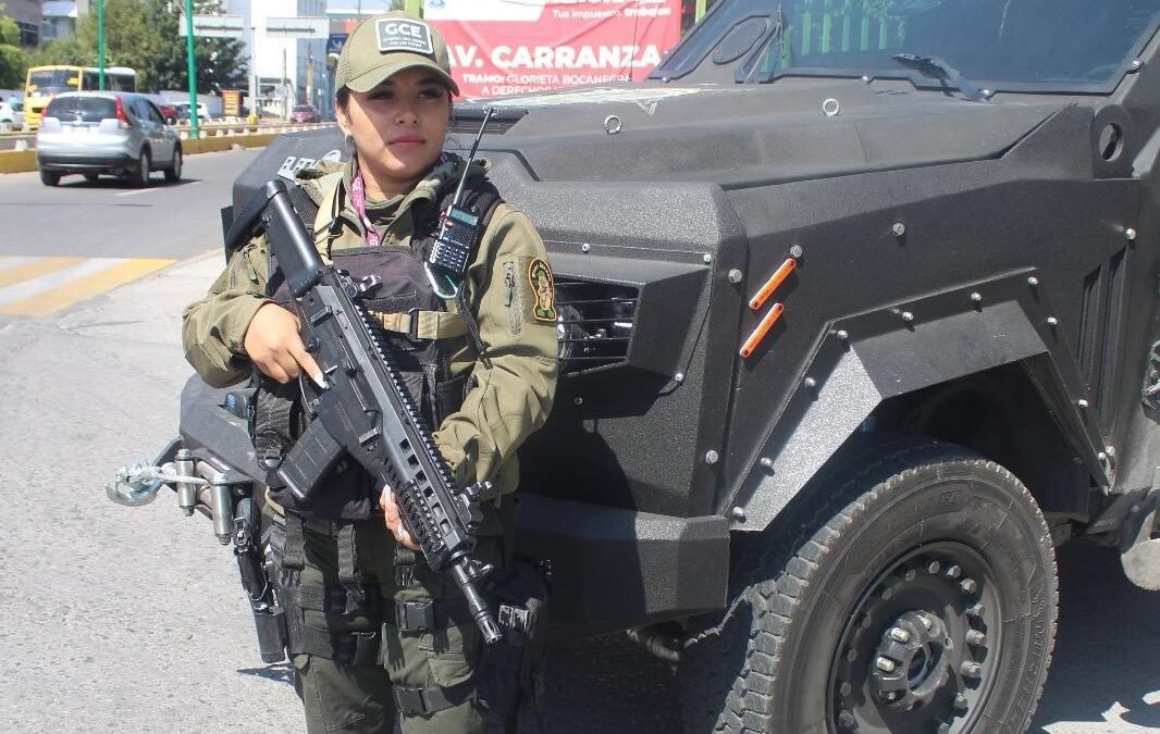 MÁS DE 450 MUJERES DE LA GUARDIA CIVIL ESTATAL, FORTALECEN LA SEGURIDAD EN SLP