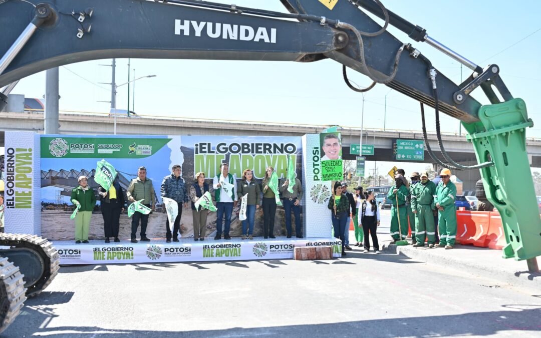 RICARDO GALLARDO FORTALECE LA MODERNIZACIÓN DEL ESTADO CON MÁS APOYO EN OBRA PÚBLICA