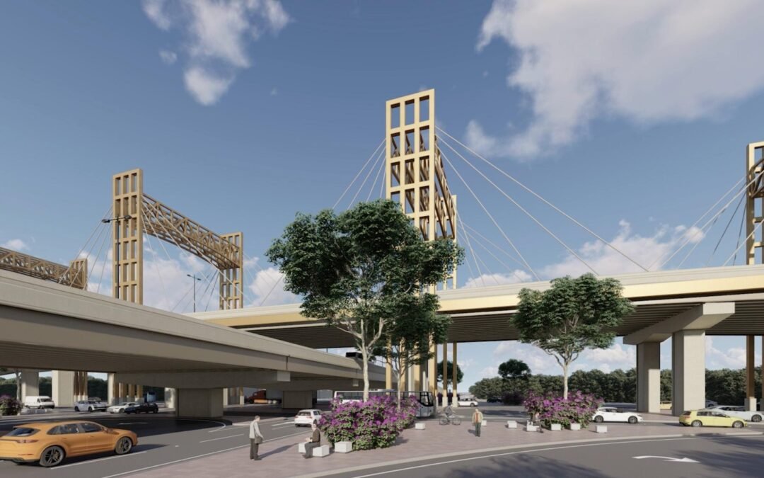 RICARDO GALLARDO ARRANCA CONSTRUCCIÓN DE GRAN PUENTE VEHICULAR EN CIRCUITO POTOSÍ