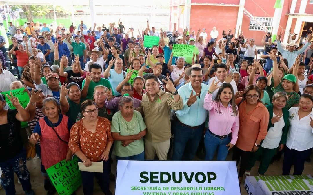 FAMILIAS DESTACAN MÁS PROGRESO EN AQUISMÓN CON RICARDO GALLARDO