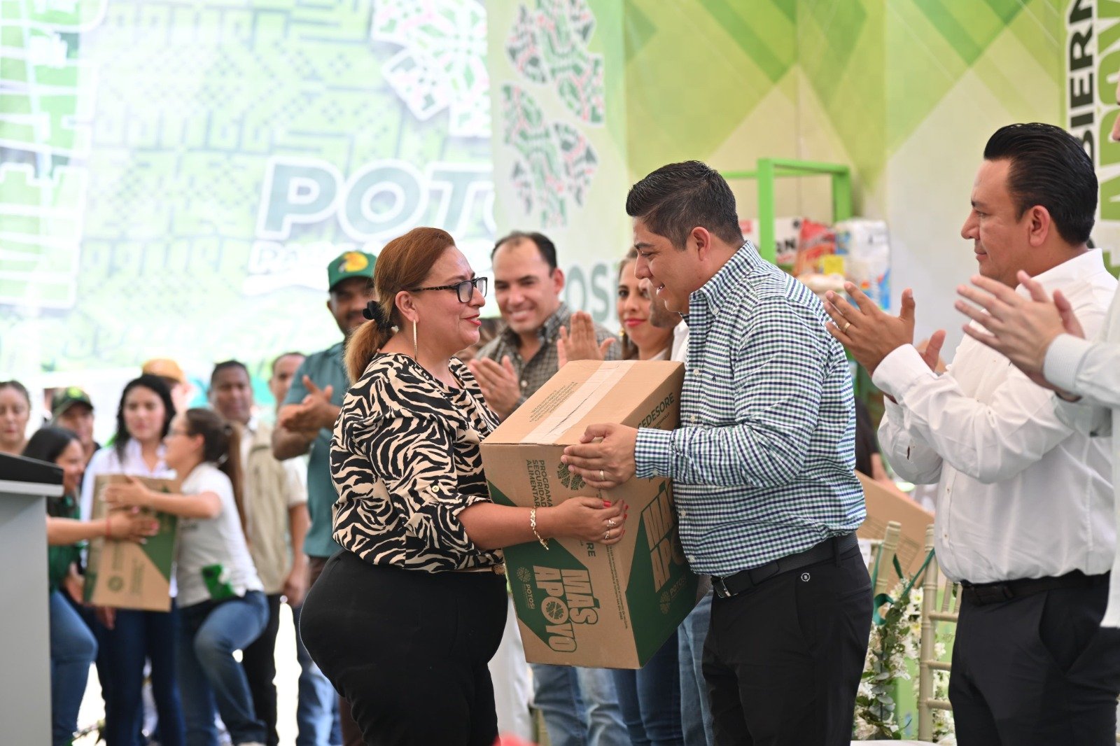 SEGURIDAD ALIMENTARIA LLEVA APOYO A MÁS DE 500 MIL POTOSINAS Y POTOSINOS