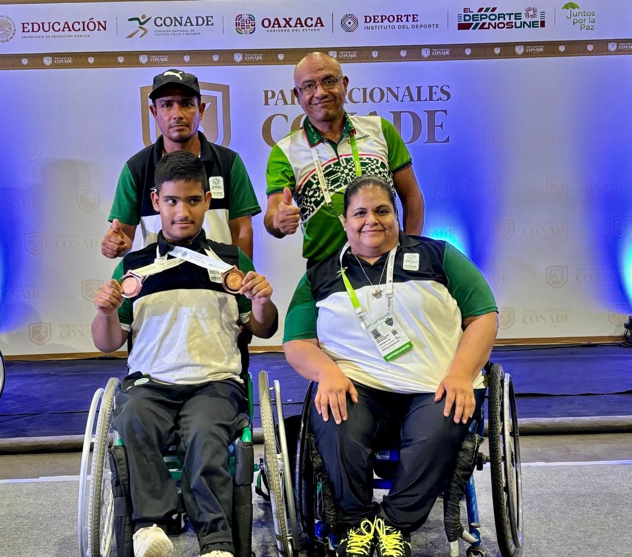 RECONOCE EL ESTADO A JESÚS EDUARDO PONCE POR REPRESENTAR AL DEPORTE DE SLP