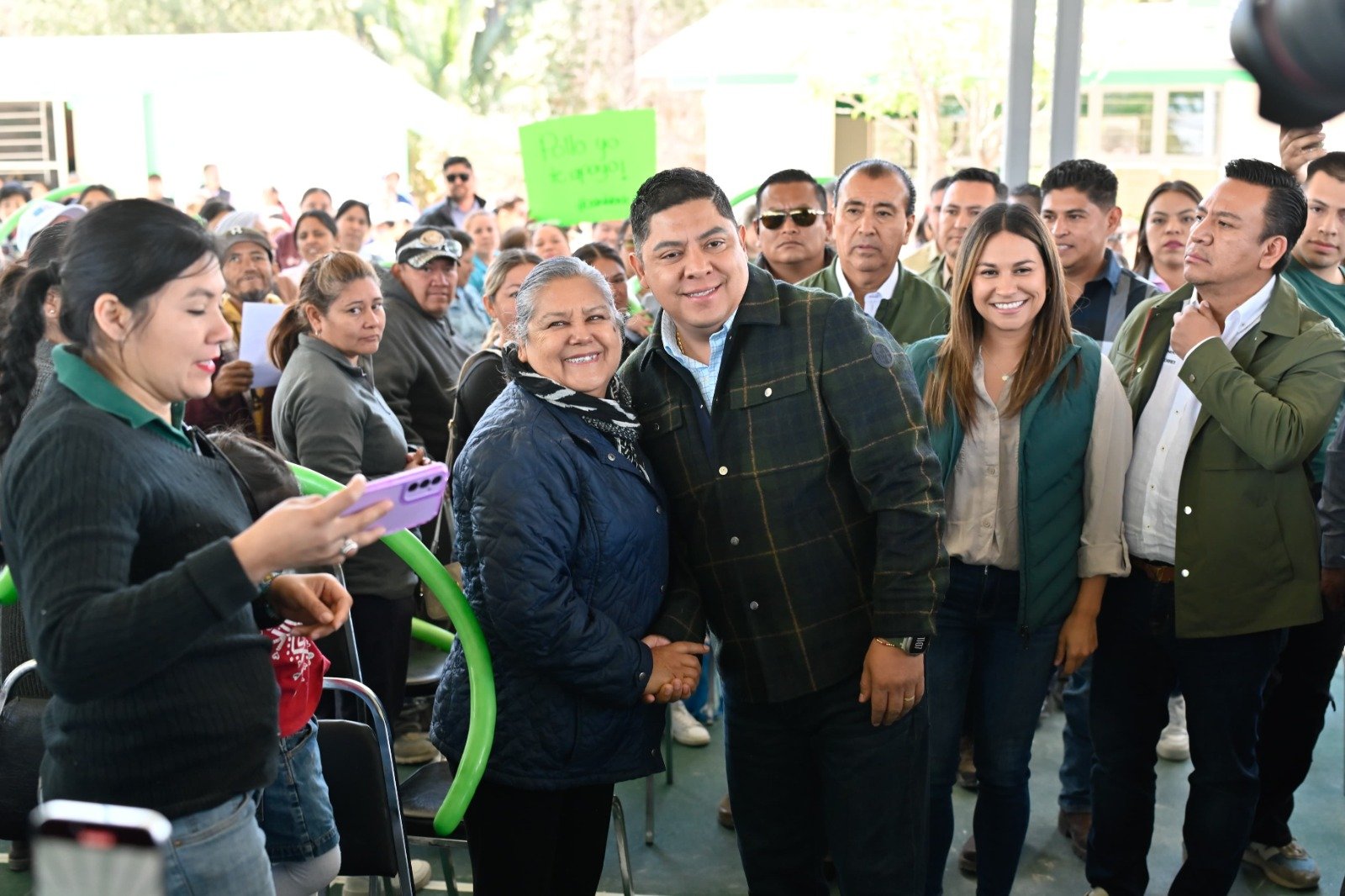 RICARDO GALLARDO MANTIENE ALTO RESPALDO CIUDADANO