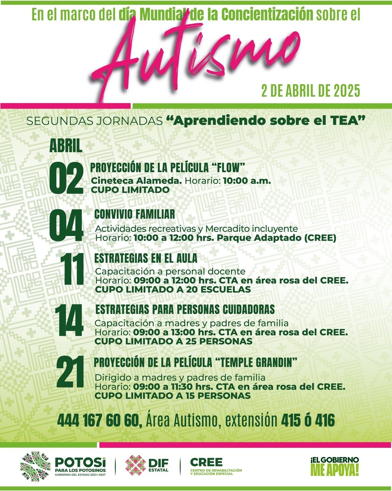 REPARADO PROGRAMA POR DÍA MUNDIAL DE LA CONCIENCIACIÓN SOBRE EL AUTISMO