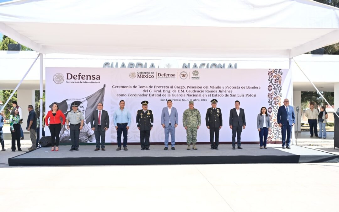 REAFIRMA RICARDO GALLARDO COORDINACIÓN CON LA GUARDIA NACIONAL