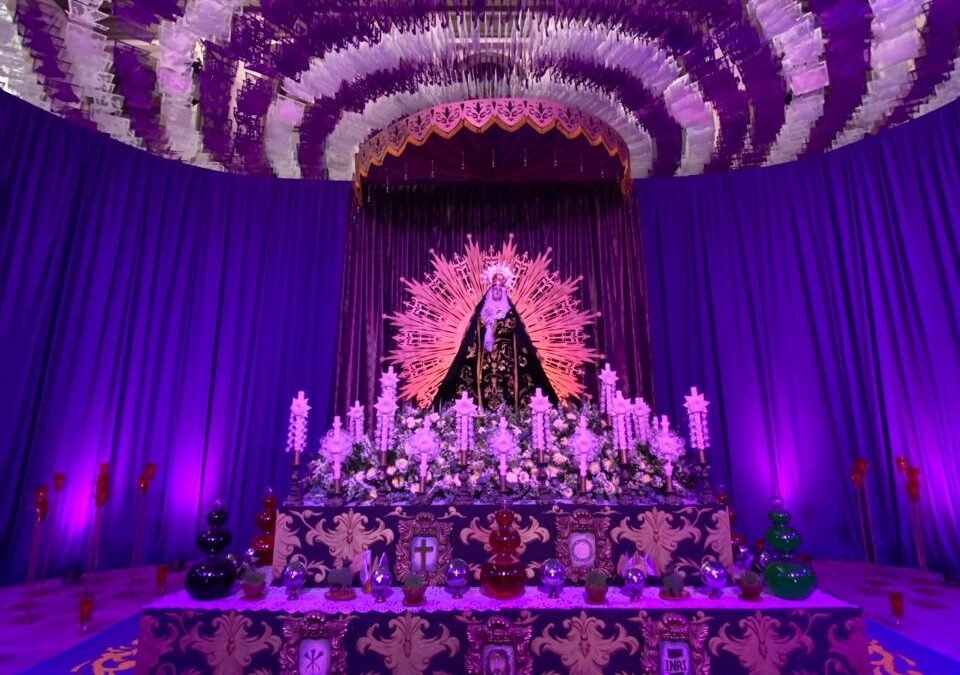 RICARDO GALLARDO INAUGURA MONUMENTAL ALTAR DE DOLORES EN PALACIO DE GOBIERNO