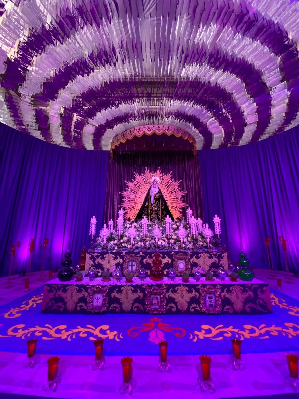 RICARDO GALLARDO INAUGURA MONUMENTAL ALTAR DE DOLORES EN PALACIO DE GOBIERNO