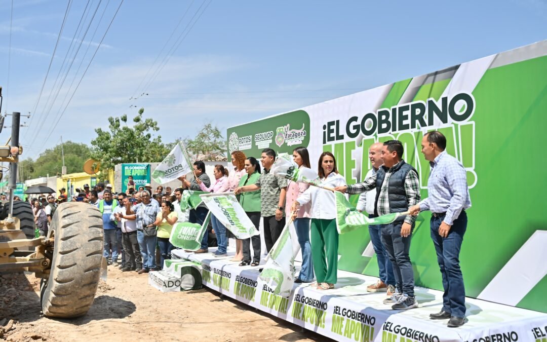 FAMILIAS DE ZARAGOZA AGRADECEN POR PAVIMENTACIONES