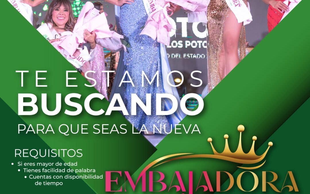 INVITAN A CERTAMEN EMBAJADORAS FENAPO 2025