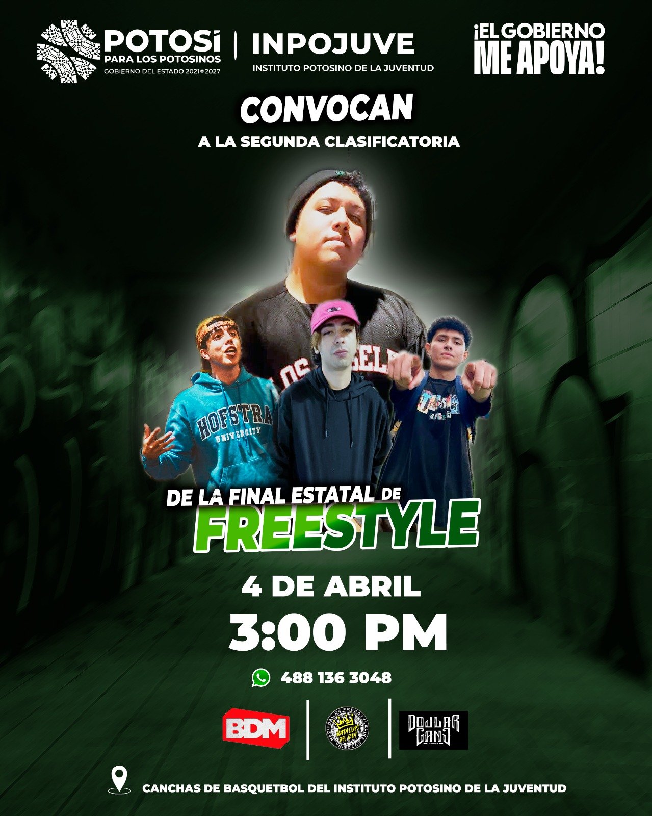 CONVOCAN A SEGUNDA ELIMINATORIA DE FREESTYLE