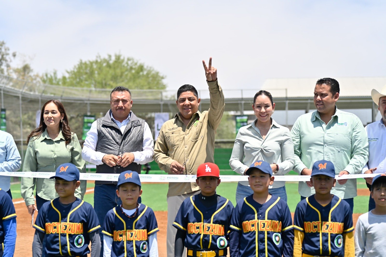 CON APOYO ESTATAL CHARCAS TENDRÁ CALLE Y MOCTEZUMA ESTRENA CAMPO BEISBOLERO