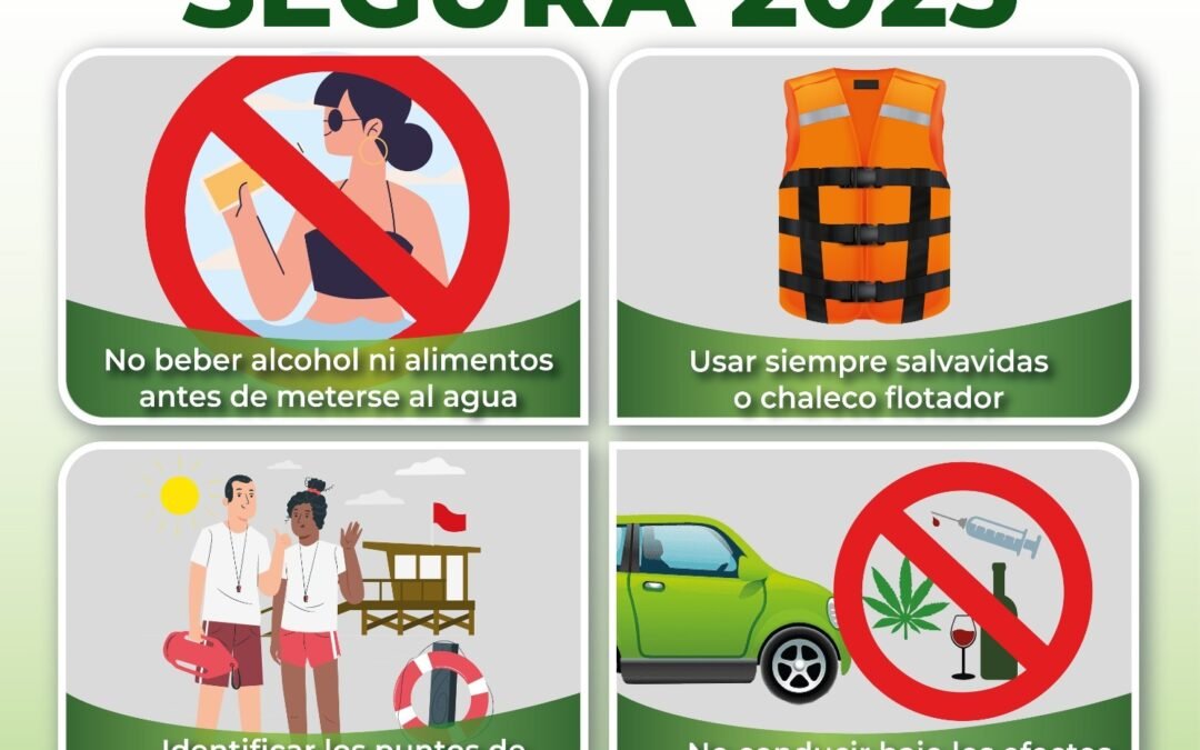 PROTECCIÓN CIVIL ESTATAL SUPERVISA PARAJES TURÍSTICOS Y BALNEARIOS