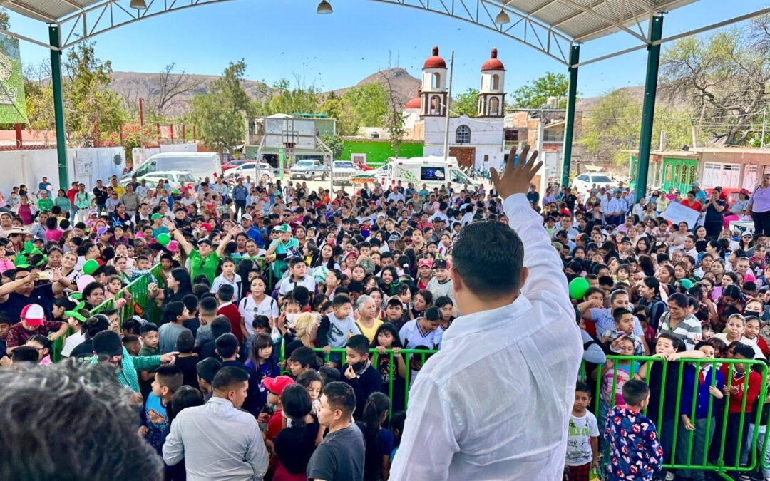 RICARDO GALLARDO INICIA CONVIVENCIAS DEL DÍA DE LA NIÑEZ EN SAN LUIS POTOSÍ