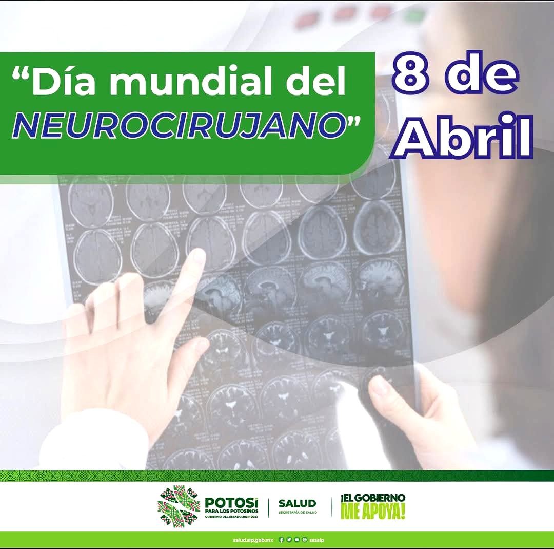 EL DÍA MUNDIAL DEL NEUROCIRUJANO SE CONMEMORA CADA 8 DE ABRIL.