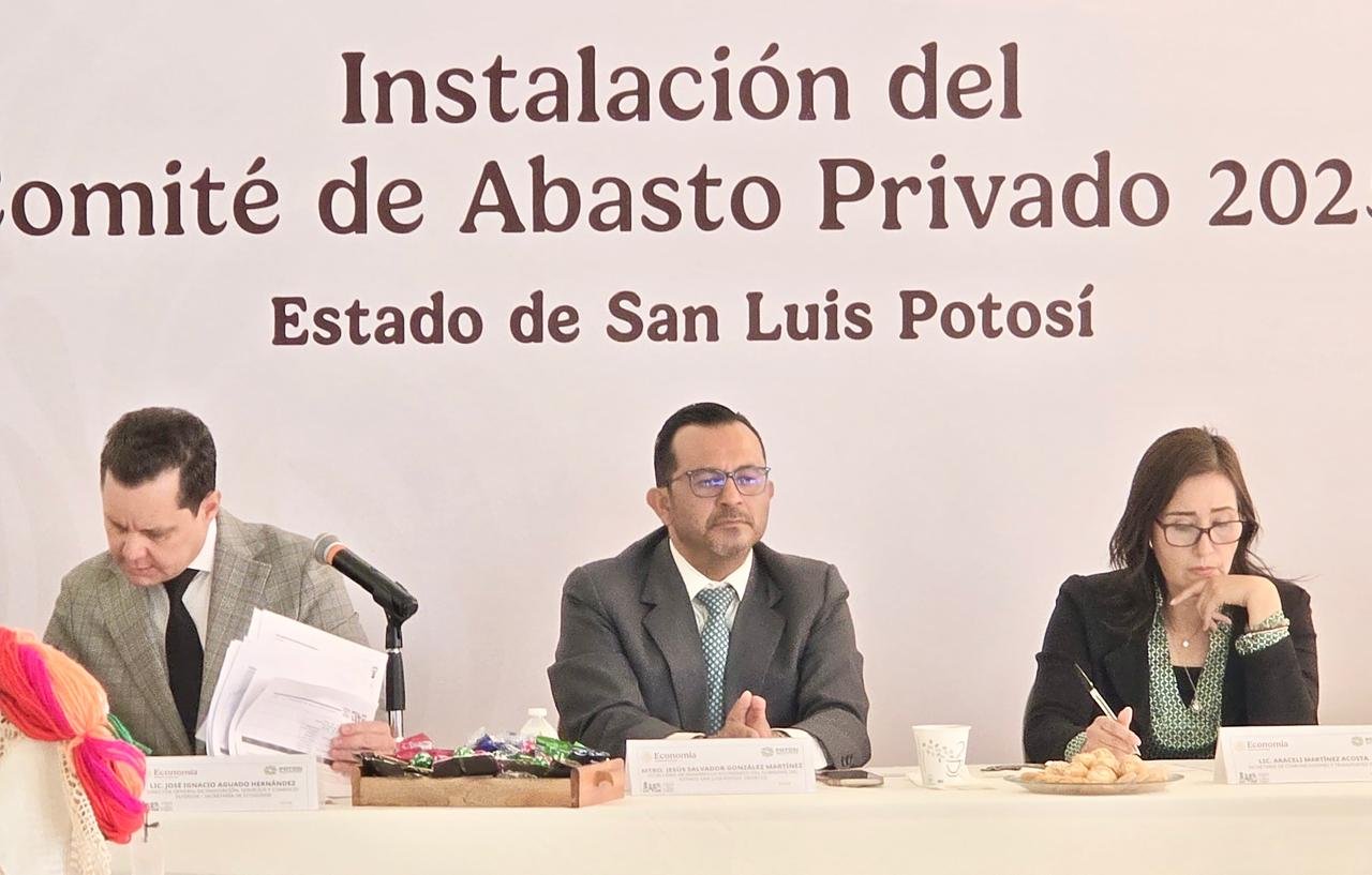 INSTALA SLP COMITÉ DE ABASTO PARA EMERGENCIAS