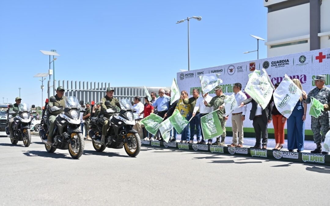 RICARDO GALLARDO ARRANCA OPERATIVO «SEMANA SANTA SEGURA 2025»