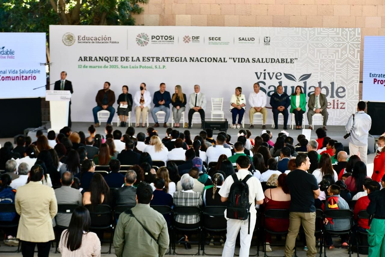GOBIERNO DEL ESTADO INICIA EN SLP LA ESTRATEGIA NACIONAL VIDA SALUDABLE