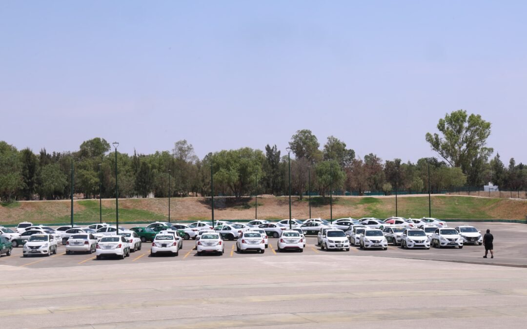 INSTALAN BAHÍAS DE TAXIS EN PARQUES TANGAMANGA