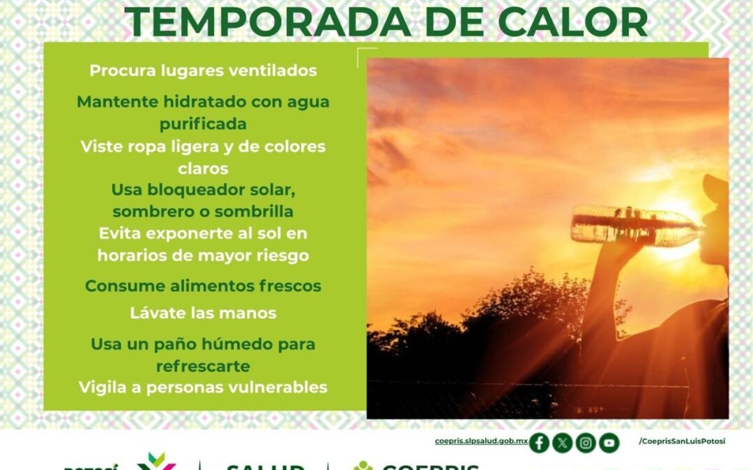 EL INCREMENTO EN LAS TEMPERATURAS GENERA UN IMPACTO DIRECTO EN LA SALUD.