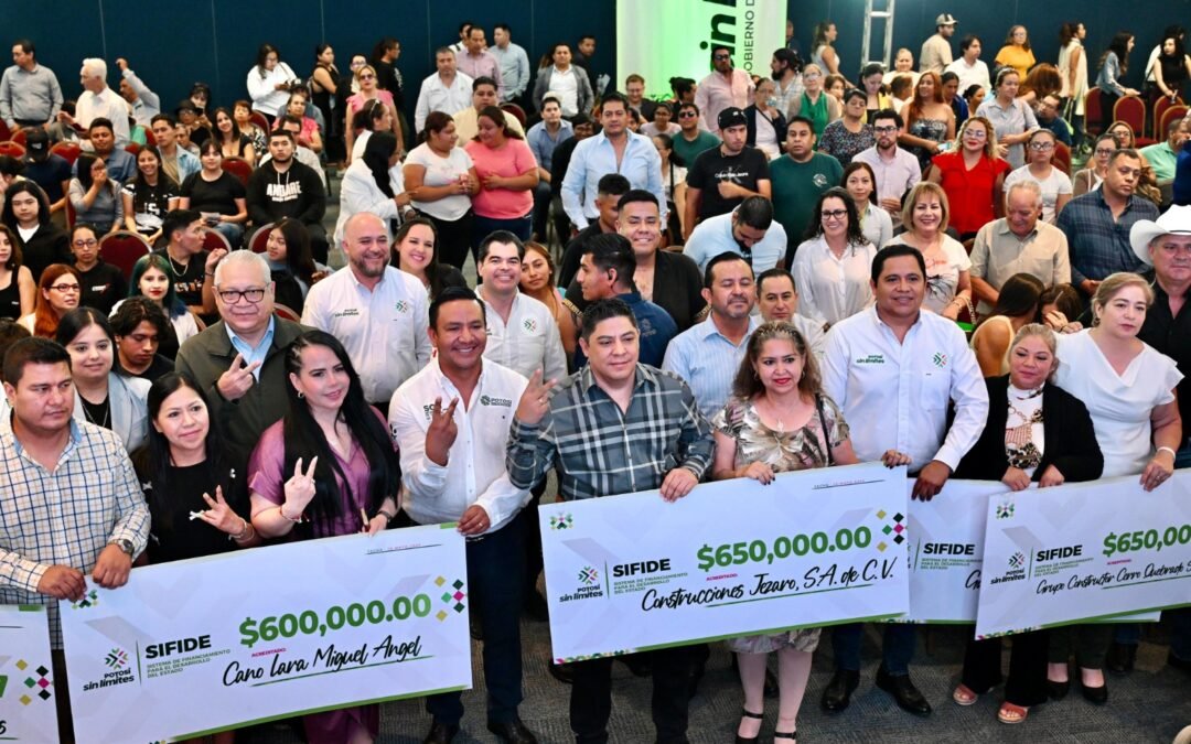 CON 3500 MILLONES DE PESOS, RICARDO GALLARDO IMPULSA EL EMPRENDIMIENTO POTOSINO