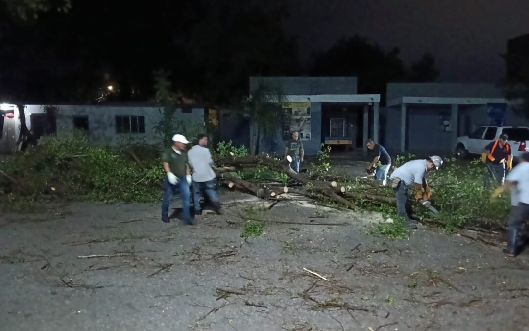 PROTECCIÓN CIVIL ESTATAL ATIENDIÓ REPORTES DE LLUVIAS