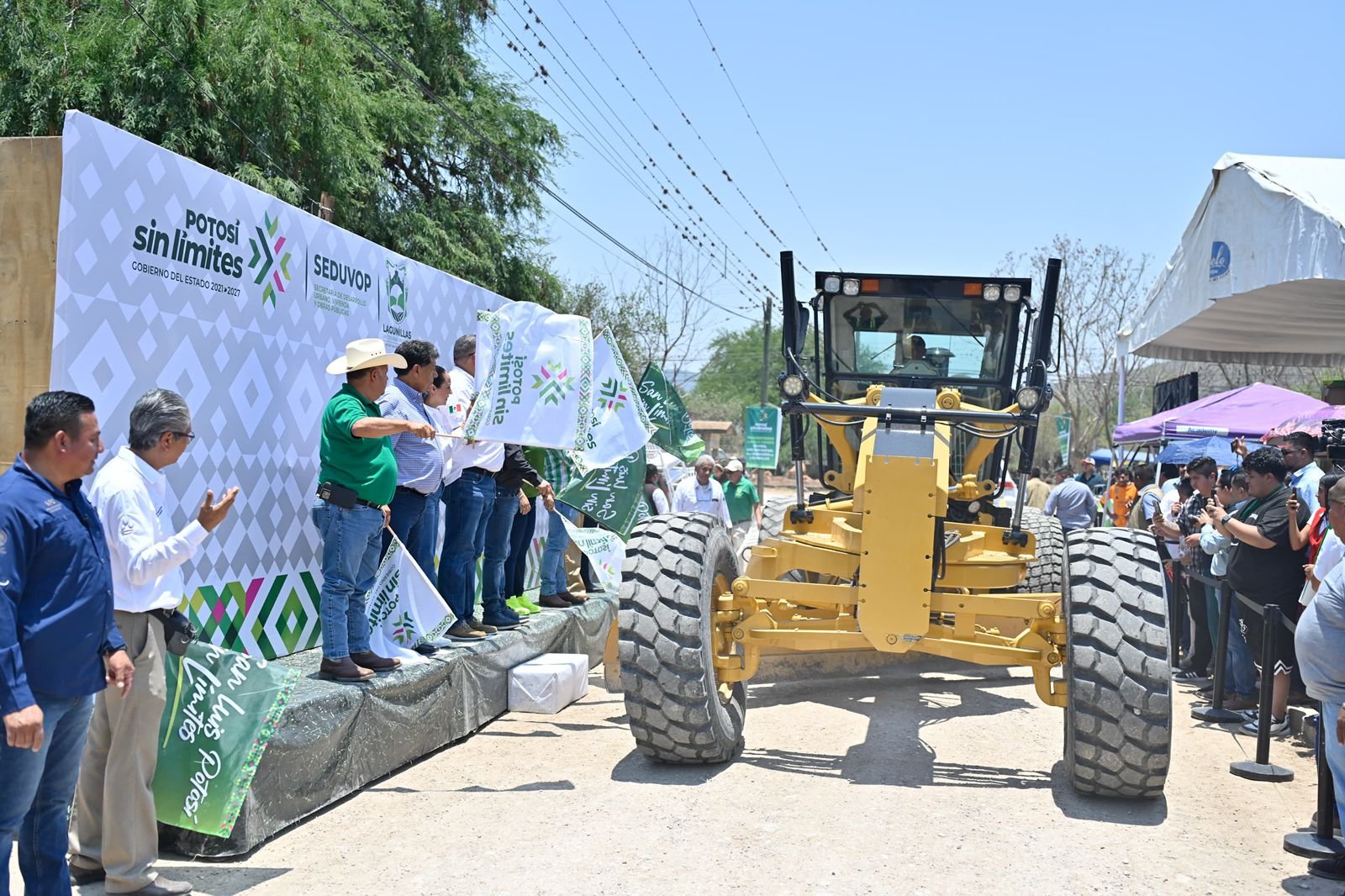 ANUNCIA RICARDO GALLARDO RESCATE DE CARRETERA LAGUNILLAS-RAYÓN