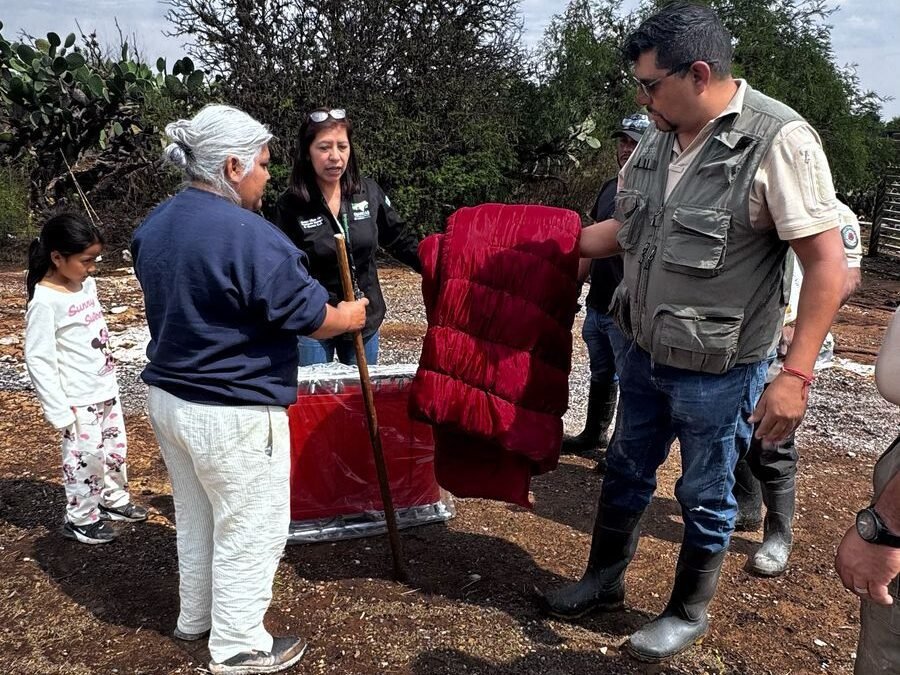 GOBIERNO ESTATAL ACERCA APOYOS A FAMILIAS AFECTADAS POR LLUVIAS EN CHARCAS