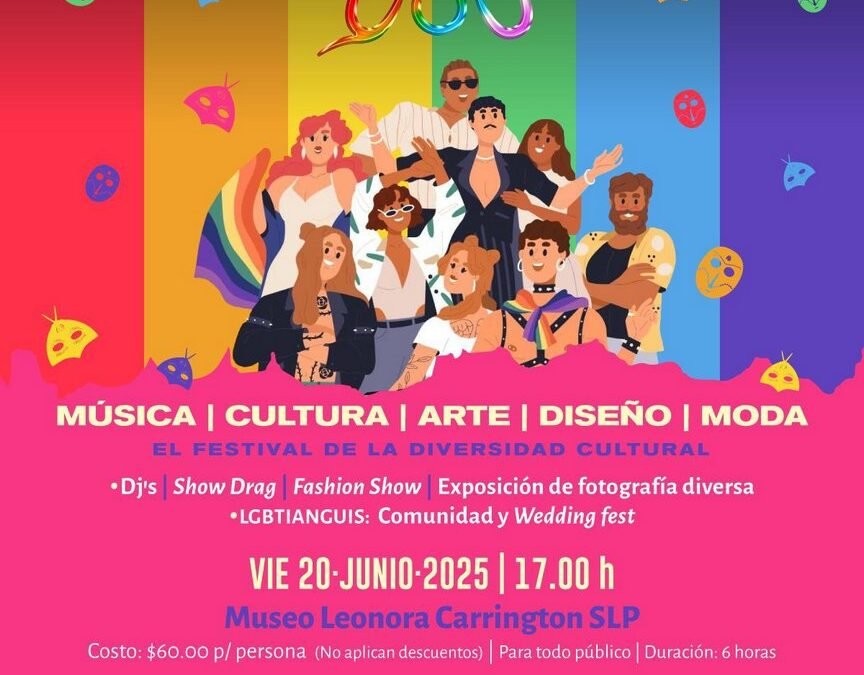ARTE, MÚSICA, MODA Y ORGULLO LGBTIQ+, EN “FESTIVAL YOU” EN EL LEONORA CARRINGTON