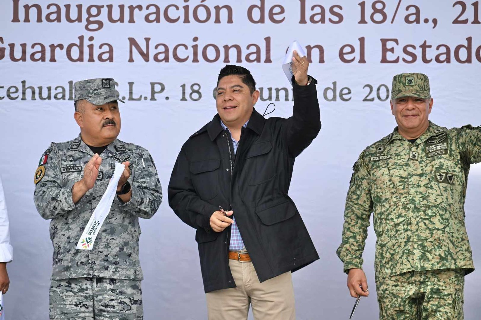 SEGURIDAD SIN LÍMITES PROMUEVE RICARDO GALLARDO CON APOYO DE LA GUARDIA NACIONAL