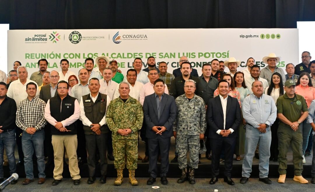 APOYO SIN LÍMITES A 59 AYUNTAMIENTOS ANTE TEMPORADA DE CICLONES 2025