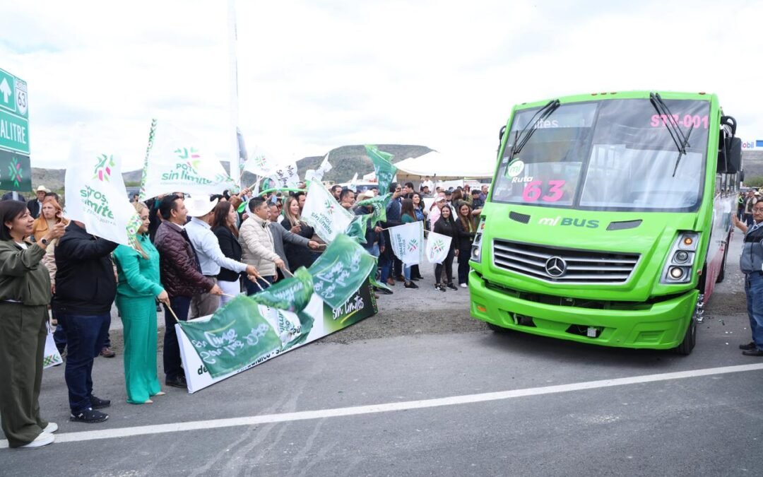 ARRANCA RUTA 63 DE AHUALULCO–SAN LUIS POTOSÍ