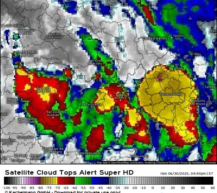 GOBIERNO DEL ESTADO ATIENDE INUNDACIÓN EN TAMAZUNCHALE