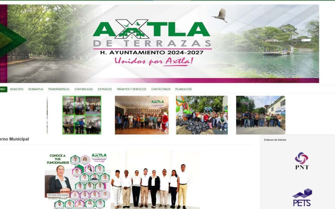 GOBIERNO ESTATAL BRINDA HOSPEDAJE WEB GRATUITO A MUNICIPIOS