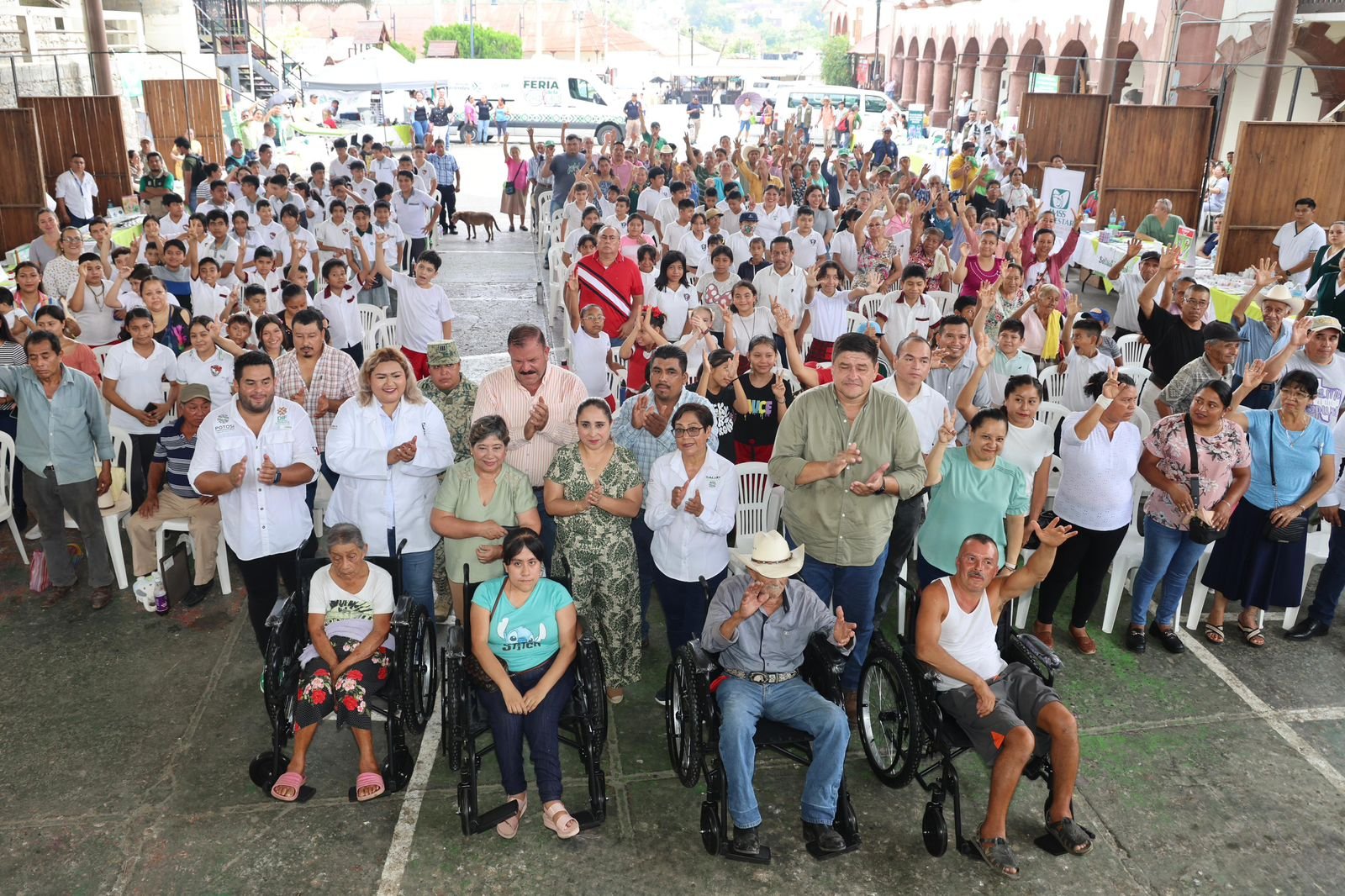 Llevan la Feria de la Salud llega a la Huasteca Potosina