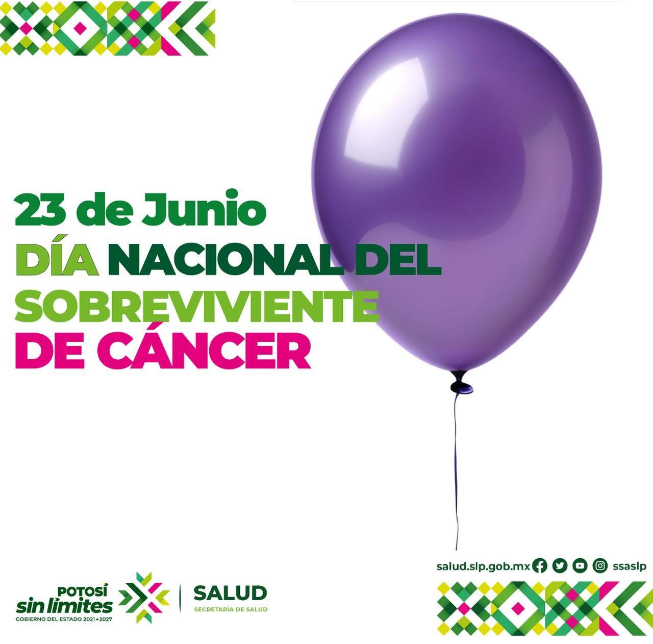 DÍA NACIONAL DEL SOBREVIVIENTE DE CÁNCER