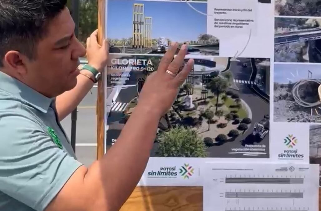 RICARDO GALLARDO REFUERZA SUPERCARRETERA CON NUEVO PUENTE