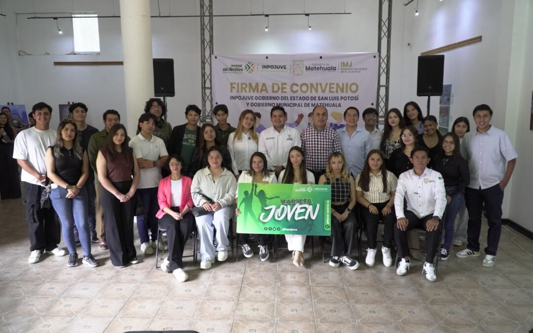 JÓVENES DE MATEHUALA RECIBEN APOYO SIN LÍMITES