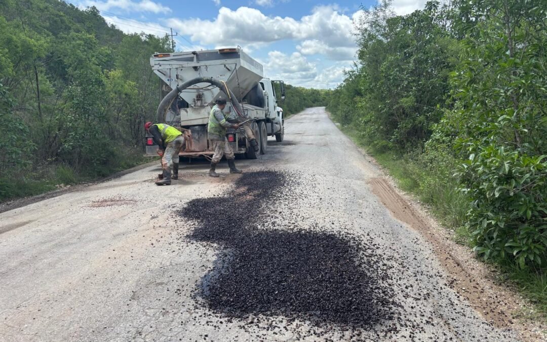 GOBIERNO ESTATAL ATENDIÓ 416 KILÓMETROS DE CAMINOS EN JUNIO