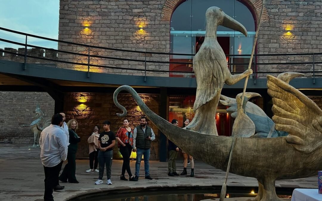 EXITOSA CENA-MARIDAJE SURREALISTA EN EL MUSEO LEONORA CARRINGTON