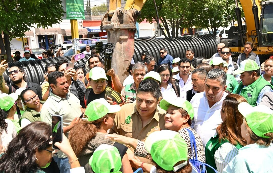 RICARDO GALLARDO PONE FIN A INUNDACIONES EN PRIVADAS DE LA HACIENDA