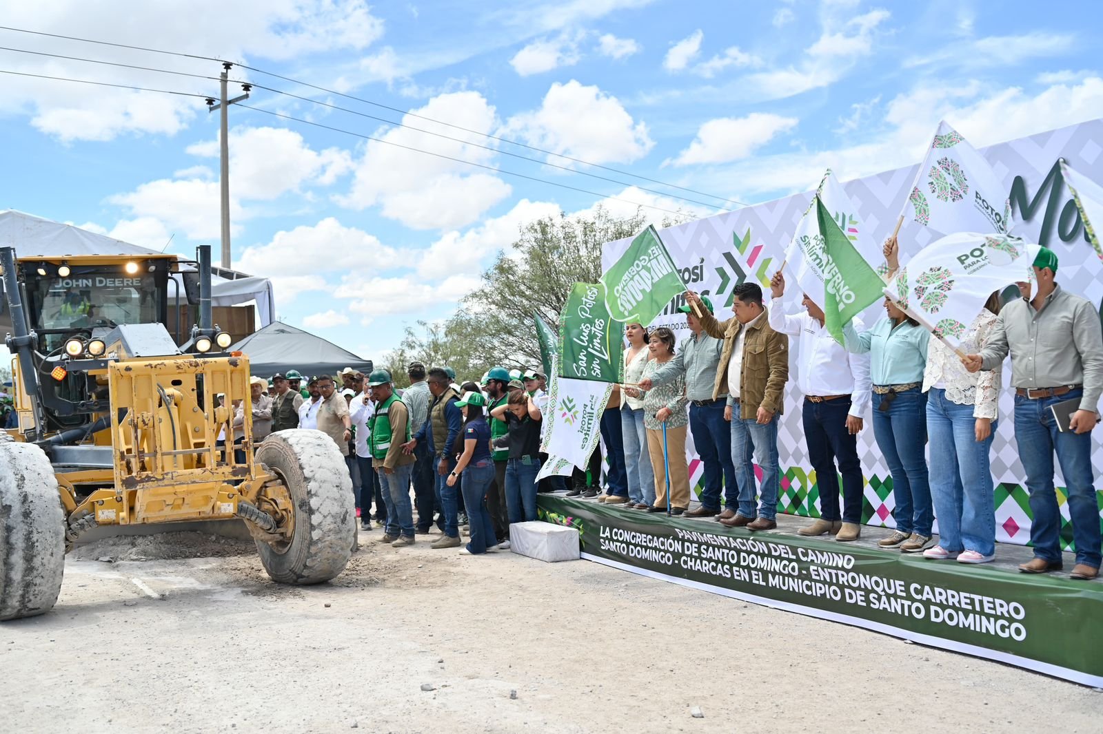 RICARDO GALLARDO IMPULSA EL ALTIPLANO CON OBRAS Y PROGRAMA ALIMENTARIO