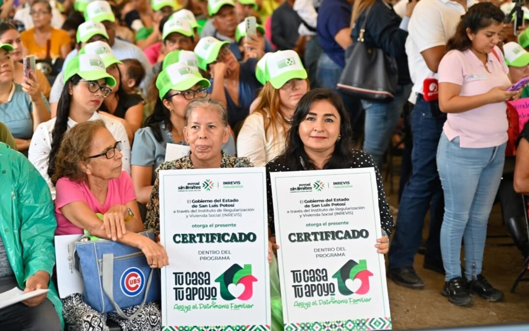 CÁRDENAS SE SUMA A «TU CASA, TU APOYO»