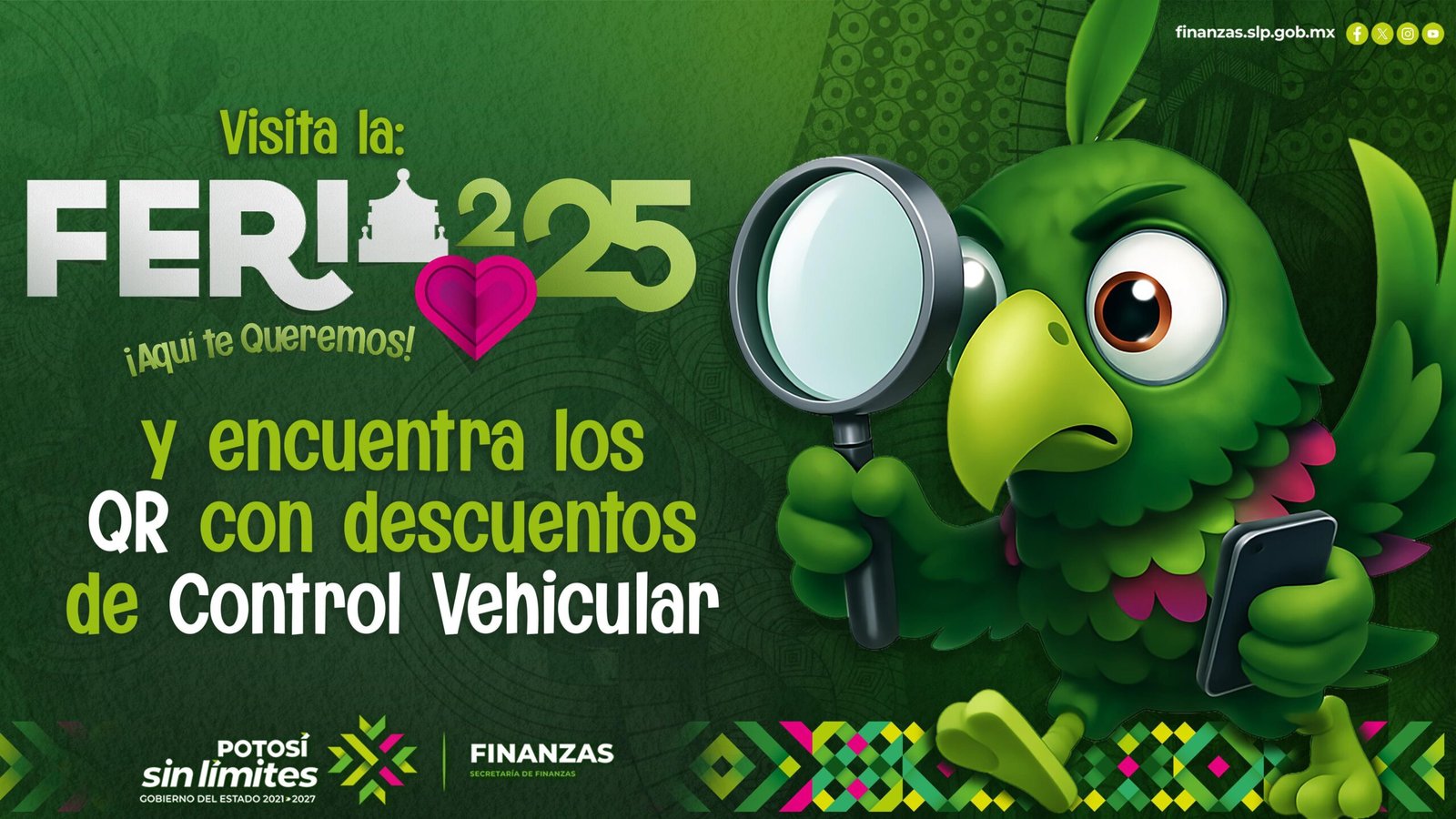 GOBIERNO ESTATAL LANZA DESCUENTOS DE CONTROL VEHICULAR PARA ASISTENTES A LA FENAPO
